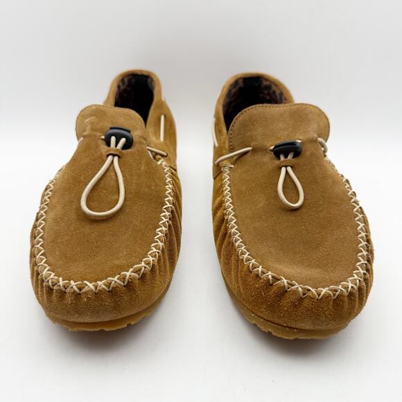 SAS Womens Running Late-X Loafers US 10.5 M EU 42 Tan Leather Slip On NIB - Picture 6 of 12